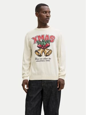 Obrázek produktu Jack & Jones Svetr Holiday 12287994 Béžová Relaxed Fit
