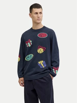 Obrázek produktu Jack & Jones Svetr Holiday 12287994 Tmavomodrá Relaxed Fit