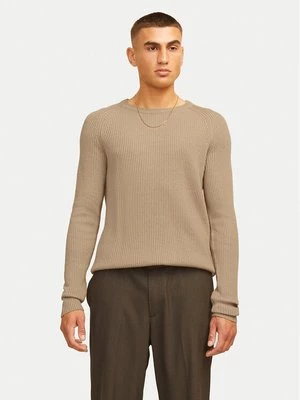 Obrázek produktu Jack & Jones Svetr Pannel 12258471 Béžová Regular Fit