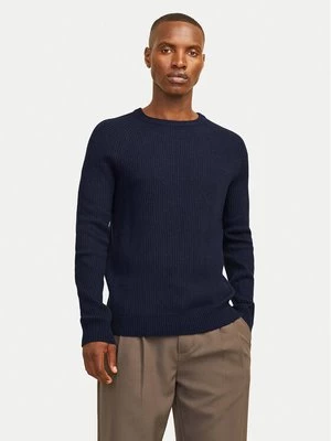 Obrázek produktu Jack & Jones Svetr Pannel 12258471 Tmavomodrá Regular Fit