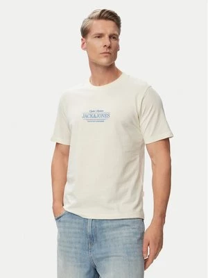 Obrázek produktu Jack & Jones T-Shirt Cassis 12295049 Krémová Regular Fit