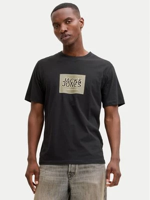 Obrázek produktu Jack & Jones T-Shirt Jjrain Tee Ss Crew Neck 12288097 Černá Regular Fit