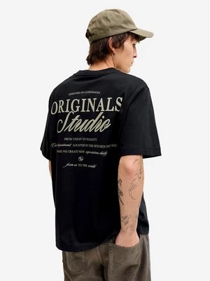 Obrázek produktu Jack & Jones T-Shirt Norrebro Typo 12282898 Černá Regular Fit