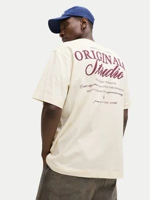 Obrázek produktu Jack & Jones T-Shirt Norrebro Typo 12282898 Écru Regular Fit