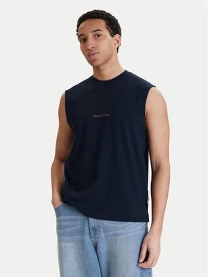 Obrázek produktu Jack & Jones Tank top Norrebro Emb 12292009 Tmavomodrá Regular Fit