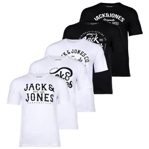 Obrázek produktu JACK & JONES Tričko  černá / bílá