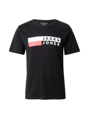 Obrázek produktu JACK & JONES Tričko  červená / černá / bílá