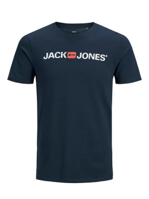 Obrázek produktu JACK & JONES Tričko 'Essentials'  tmavě modrá / oranžová / bílá