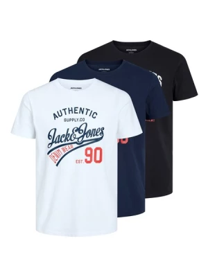 Obrázek produktu JACK & JONES Tričko 'Ethan'  námořnická modř / červená / černá / bílá