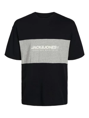 Obrázek produktu JACK & JONES Tričko 'JJELegacy'  šedý melír / černá / bílá