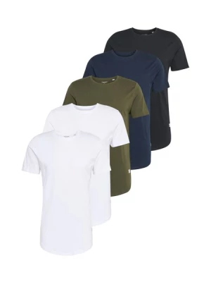 Obrázek produktu JACK & JONES Tričko 'JJENoa'  námořnická modř / tmavě zelená / černá / bílá