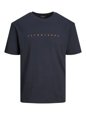 Obrázek produktu JACK & JONES Tričko 'JJEStar'  námořnická modř / oranžová
