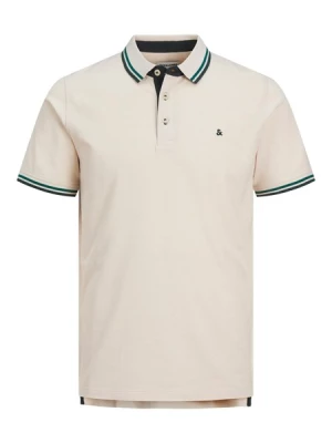 Obrázek produktu JACK & JONES Tričko 'JJPaulos'  béžová / zelená / tmavě zelená