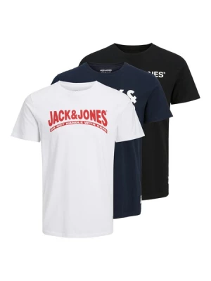 Obrázek produktu JACK & JONES Tričko 'JOR30HISTORY'  námořnická modř / červená / černá / bílá