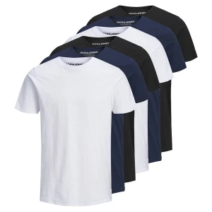 Obrázek produktu JACK & JONES Tričko  marine modrá / černá / bílá