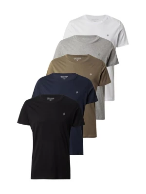 Obrázek produktu JACK & JONES Tričko námořnická modř / šedá / khaki / černá / bílá
