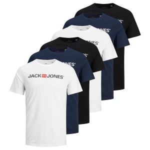 Obrázek produktu JACK & JONES Tričko  námořnická modř / jasně červená / černá / bílá