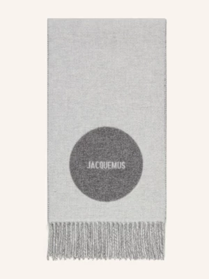 Obrázek produktu Jacquemus Šála Le Charpe Rond Carre světle šedá / šedá
