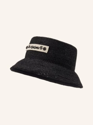 Obrázek produktu Jacquemus Slaměný Klobouk Le Bob Plage černá / krémová