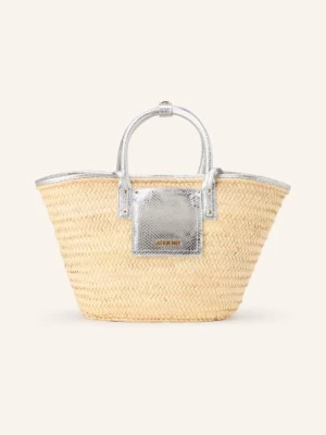 Obrázek produktu Jacquemus Taška Le Panier Soli béžová / stříbrná