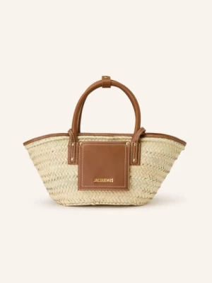 Obrázek produktu Jacquemus Taška Le Petit Panier Soli režná / zlatá