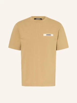 Obrázek produktu Jacquemus Tričko Le Tshirt Gros Grain velbloudí