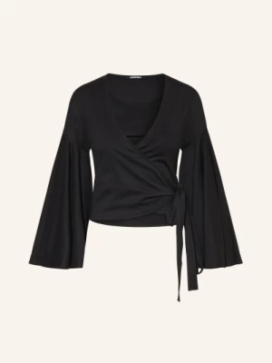 Obrázek produktu Jacquemus Zavinovací Halenka Le Cache Coeur Ventadou S 3/4 Rukávy černá