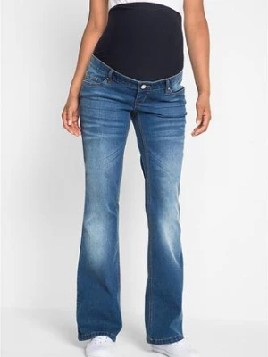Obrázek produktu Jeansy ciążowe bootcut, krótkie i długie rozmiary bonprix