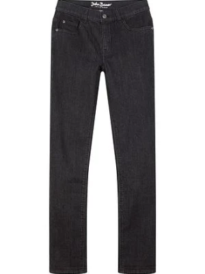 Obrázek produktu Jeansy ze stretchem i regulowanym paskiem, proste nogawki, slim fit bonprix