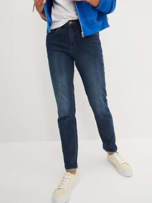 Obrázek produktu Jeansy ze stretchem, mid waist, prosta nogawka bonprix