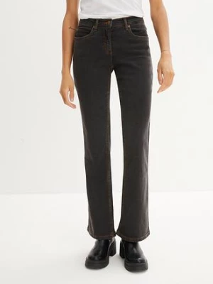 Obrázek produktu Jeansy ze stretchem o kroju bootcut i wysokim stanem bonprix