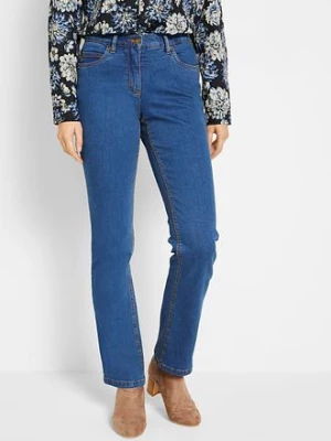 Obrázek produktu Jeansy ze stretchem straight, mid waist bonprix