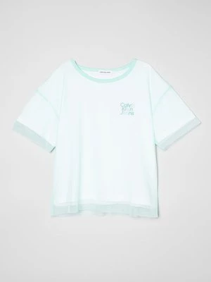 Obrázek produktu Jednoduché tričko Calvin Klein Jeans modrá