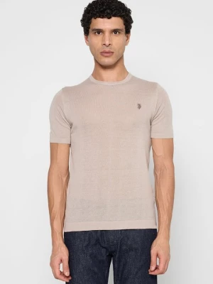Obrázek produktu Jednoduché tričko U.S. POLO ASSN. béžová