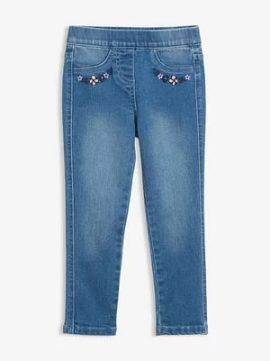 Obrázek produktu Jegginsy mid waist z dodatkiem elastanu i wygodną talią bonprix