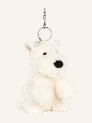 Obrázek produktu Jellycat Přívěsek Na Klíče A Na Tašku Munro Scottie Dog bílá