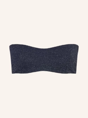 Obrázek produktu Jets Australia Bandeau Bikiny Tirari Nights S Třpytivou Přízí tmavě modrá / stříbrná