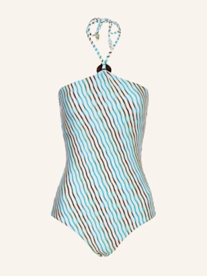 Obrázek produktu Jets Australia Neckholder Plavky Lotus krémová / tyrkysová / olivová