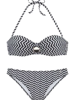 Obrázek produktu JETTE Bikiny  černá / bílá