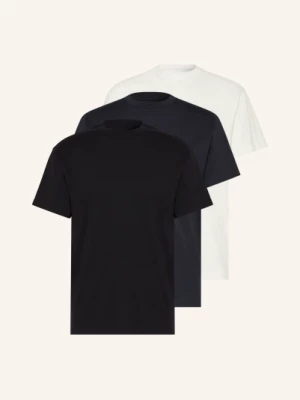 Obrázek produktu Jil Sander Balení 3 Ks Triček černá / tmavě modrá / bílá