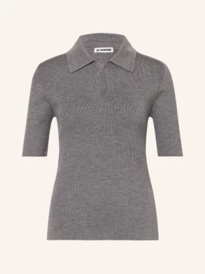 Obrázek produktu Jil Sander Pletené Polo Tričko šedá