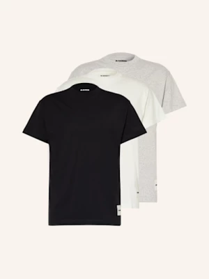 Obrázek produktu Jil Sander Sada 3 Triček černá / bílá / šedá