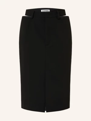 Obrázek produktu Jil Sander Sukně S Výřezy černá