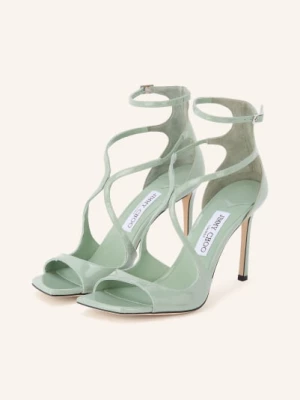 Obrázek produktu Jimmy Choo Lakované Sandály Aiza 95 světle zelená