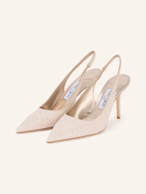 Obrázek produktu Jimmy Choo Lodičky Love krémová / zlatá