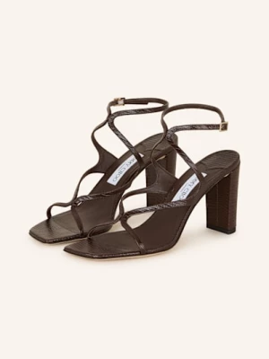 Obrázek produktu Jimmy Choo Sandály Azie tmavě hnědá