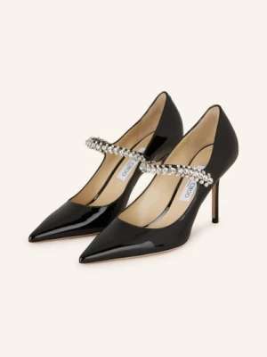 Obrázek produktu Jimmy Choo Slingpumps S Otevřenou Patou Bing 85 S Ozdobnými Kamínky černá