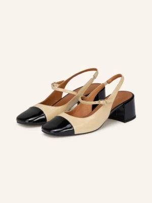 Obrázek produktu Jonak Slingpumps S Otevřenou Patou Doumy režná / černá