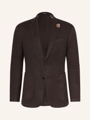 Obrázek produktu Joop! Sako Hoverest Slim Fit S Lněným Vzorem 204 dark brown 204