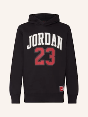 Obrázek produktu Jordan Mikina S Kapucí černá / bílá / červená